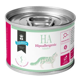 Criadores Dietetic Adulto Hypoallergenic lata para gatos