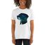 Mascochula camiseta mujer noche estrellada personalizada con tu mascota blanco, , large indicador imagen numero 3