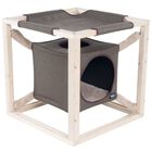 Cama con hamaca Catcube para gatos color Marrón, , large image number null