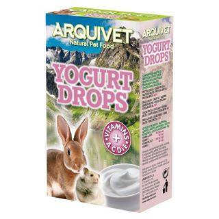 Premios Drops para roedores sabor Yogurt