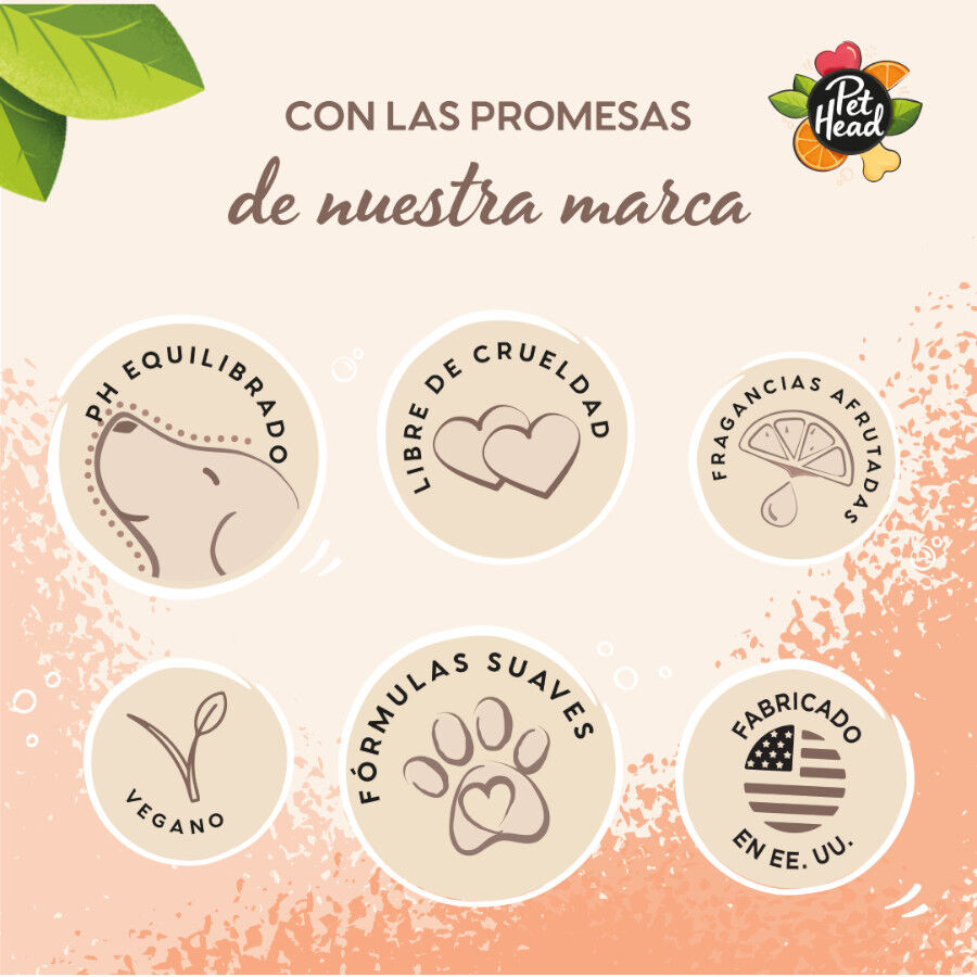 Pet Head champ&uacute; desodorante de naranja para perros, , large Imagen numero 5