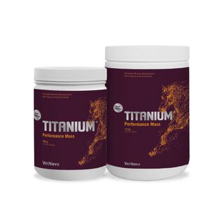 VetNova TITANIUM Performance Mass desarrollo muscular para caballos