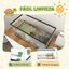 El acuario para tortugas PawHut de 50 L es un h&aacute;bitat espacioso dise&ntilde;ado para peque&ntilde;as tortugas de hasta 5 cm. Cuenta con una plataforma para tomar el sol y vidrio templado de 5 mm para una observaci&oacute;n clara., , large indicador imagen numero 5