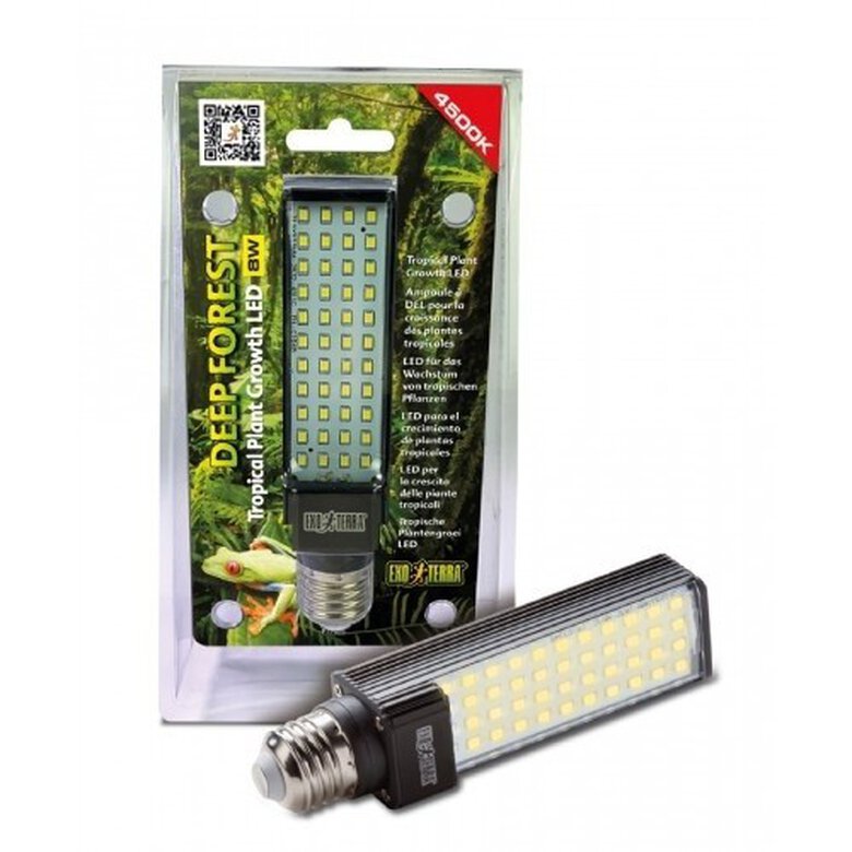 Bombilla Led Forest Tropical 4500k 8W para terrarios, , large image number null