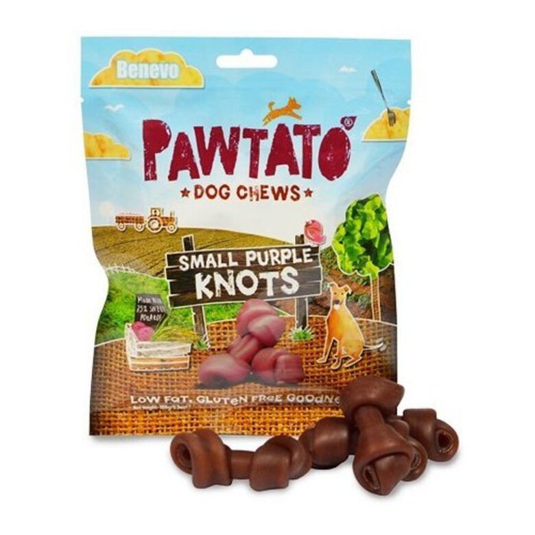 Snacks para perros Benevo Pawtato sabor natural, , large image number null