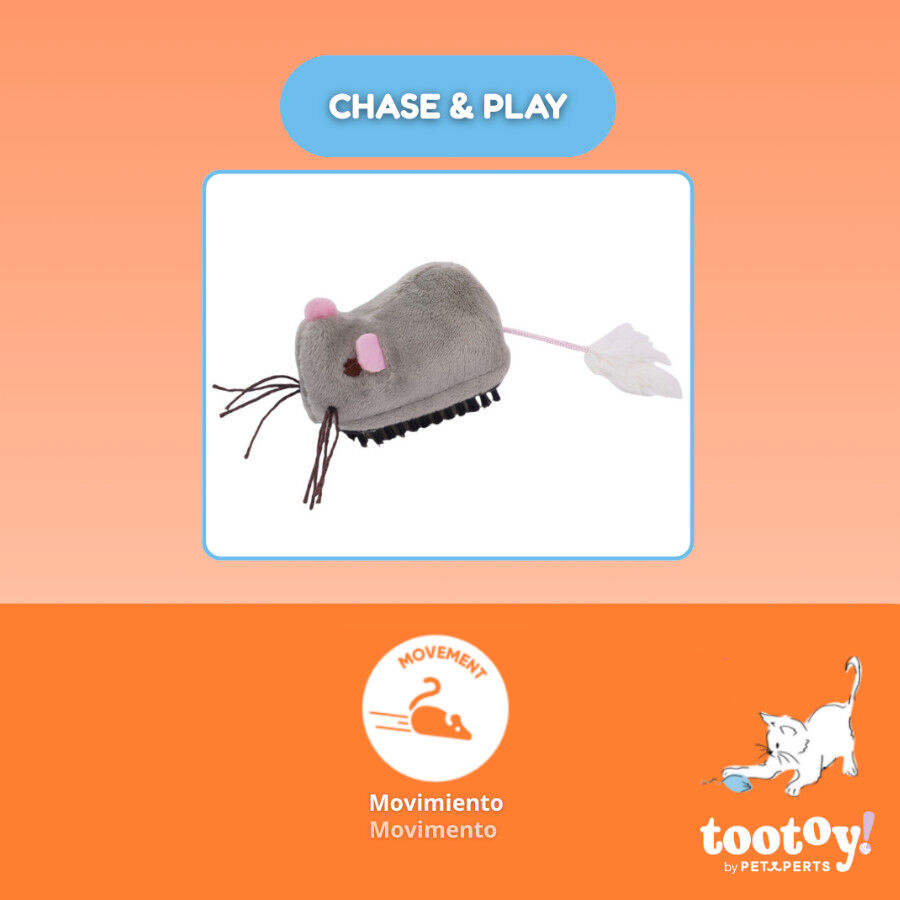 Tootoy! Rat&oacute;n Interactivo con Movimiento para gatos, , large Imagen numero 3