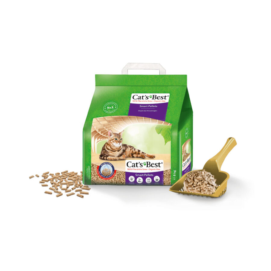 5 L Cat&rsquo;s Best Smart Pellets Arena Aglomerante, , large Imagen numero 2