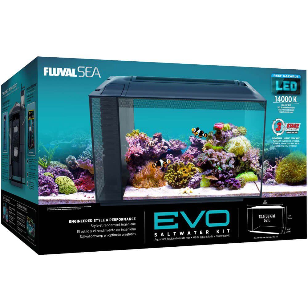 Fluval Evo Acuario Marino, Negro, 52L, , large Imagen numero 4
