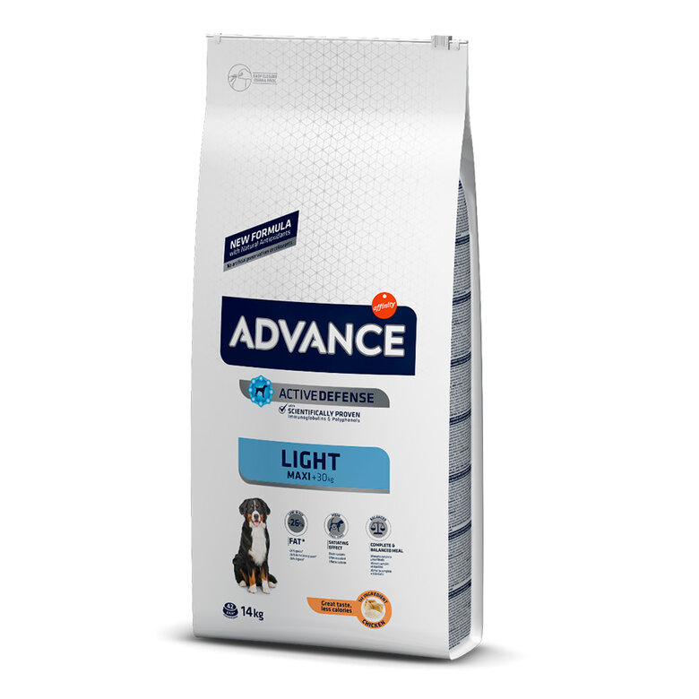 Advance Maxi Light Pollo y Arroz pienso para perros, , large image number null