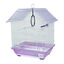 Jaula para pajaro 34.5x26x44cm , incluyen 2 palos ,1 columpio y 2 comederos, , large indicador imagen numero 1