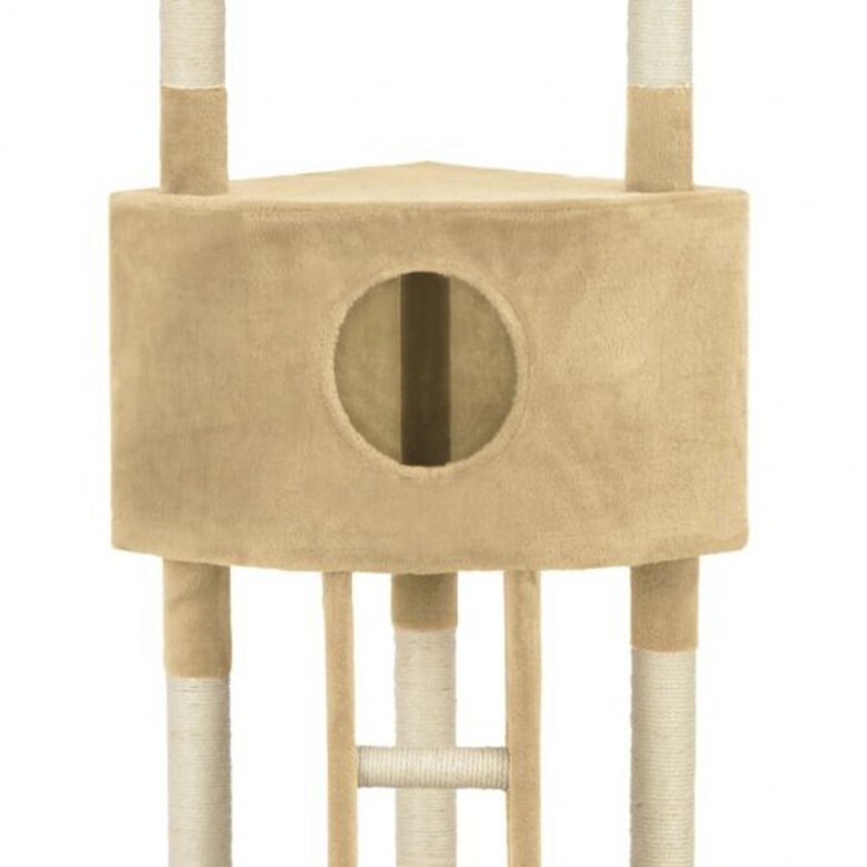 Rascador para gato con poste de sisal color Beige, , large image number null