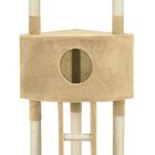 Rascador para gato con poste de sisal color Beige, , large image number null