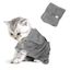 Nobleza Albornoz para Perros con Velcro, Superabsorbente y de Secado rápido, Albornoz de Microfibra para Todos los Gatos y Perros, Toalla Suave para Perros (S Gris), , large indicador imagen numero 10