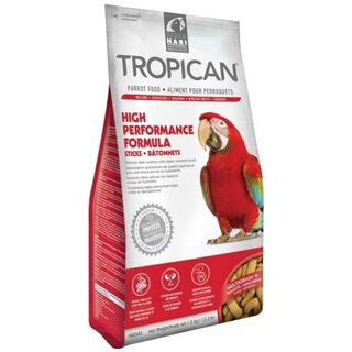 Sticks Tropican High Performance para loros sabor Natural
