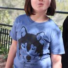 Camiseta niño/a lobo color Blanco, , large image number null