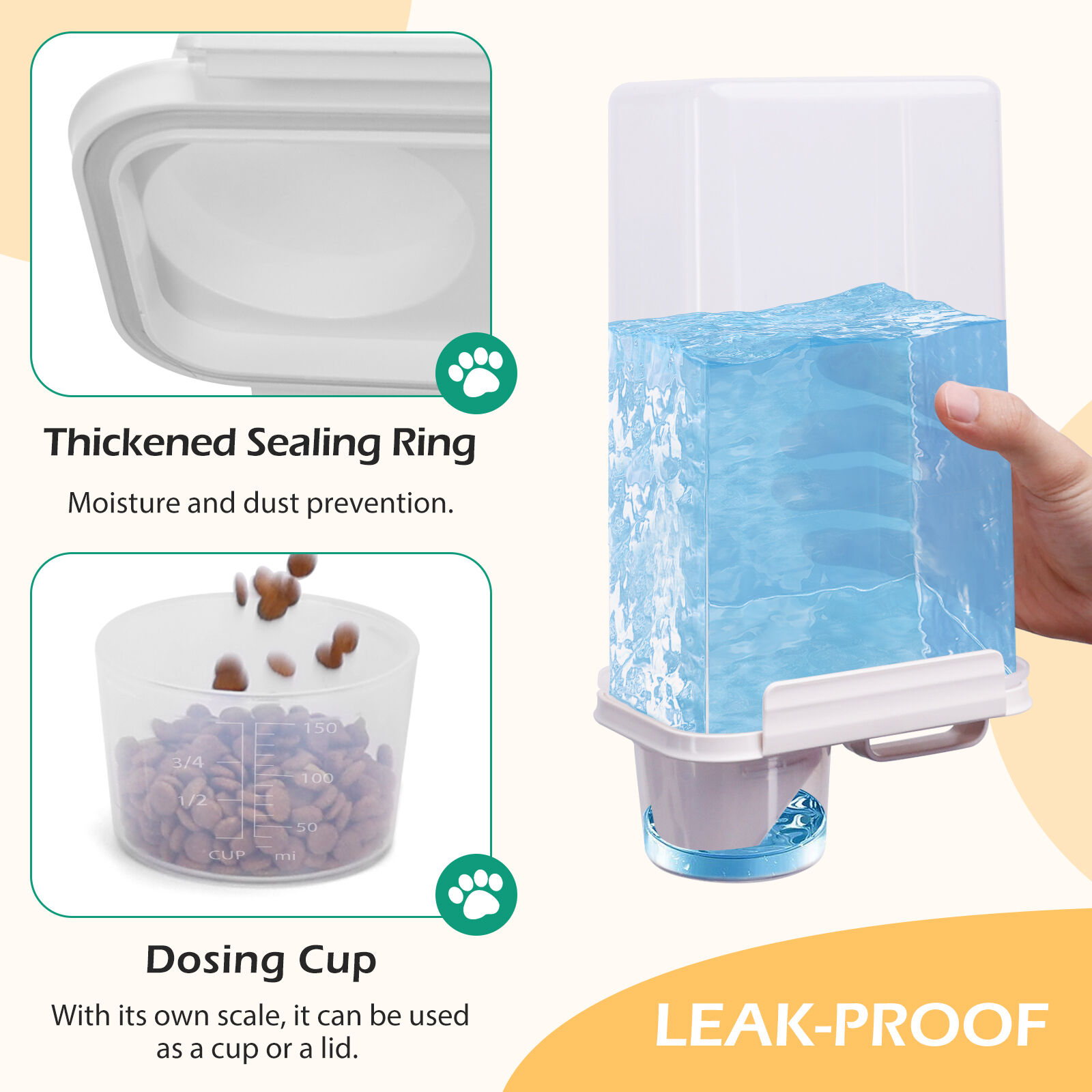 Nobleza Recipiente de Comida para Mascotas thumbnail