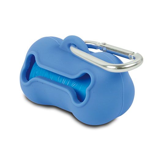 Ibañez Dispensador bolsas silicona azul para perros thumbnail