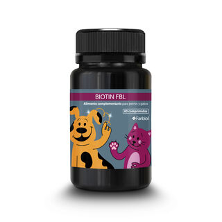 Complemento alimenticio para perros Farbiol Biotin
