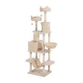 PawHut &Aacute;rbol Rascador Beige para Gatos