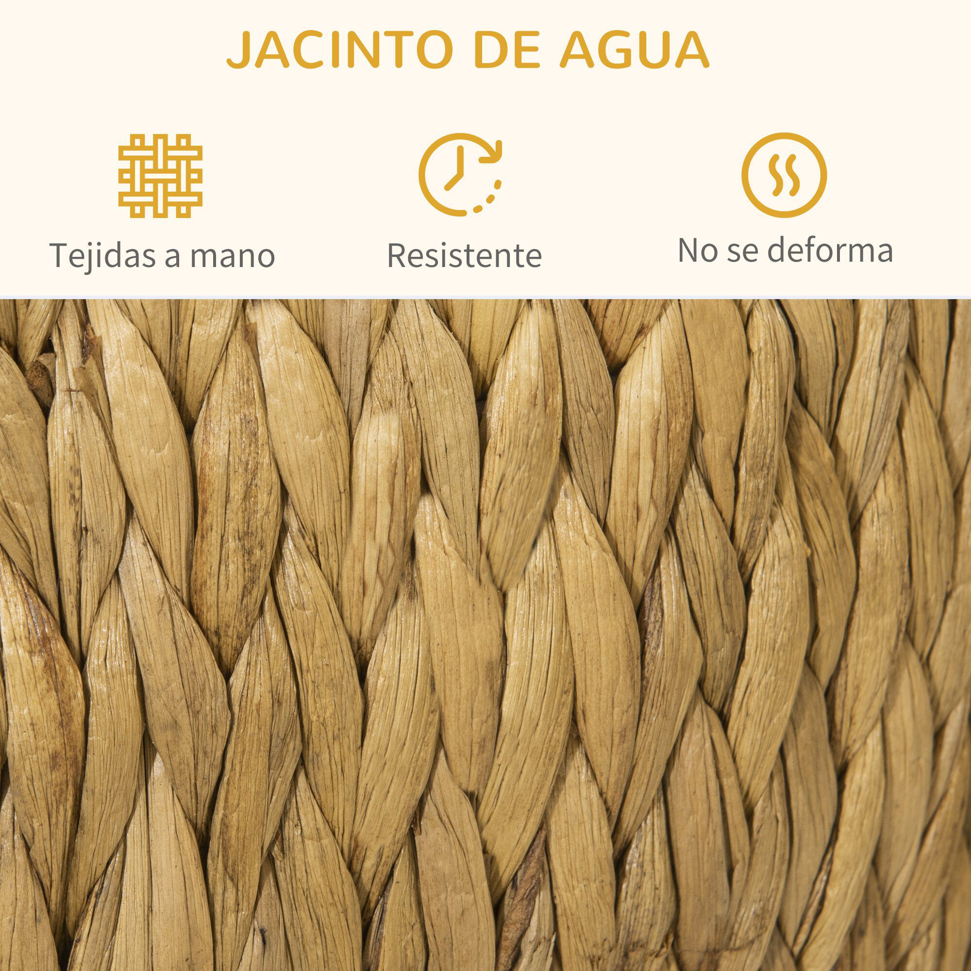 PawHut Cueva para Gatos Cesta para Gatos de Mimbre, , large Imagen numero 5