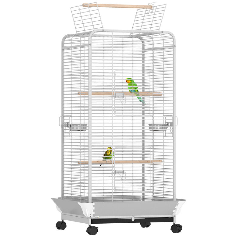 PawHut Jaula Gris para Pájaros thumbnail