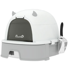 PawHut Arenero para Gato Gris