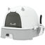 PawHut Arenero para Gato Gris, , large indicador imagen numero 1