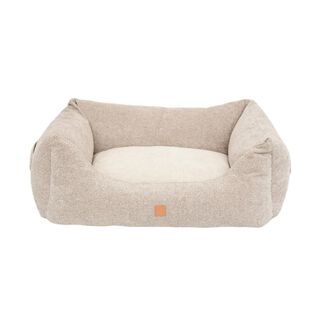 Pet and Co Cama Básica Beige Kingston para Perros