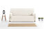 Protector Funda Sillon Sofa 1 Plaza con lazos. Color Marfil. 1 Plaza (80 - 120 cm), , large indicador imagen numero 6