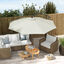 Outsunny Toldo de Sombrilla Crema, , large indicador imagen numero 2