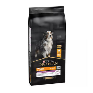 Pro Plan Adult Medium y Large Pollo pienso para perros Sénior +7