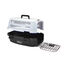 Nobleza - Transportin Gato Perro Grande, Transportin para Gatos Perro Portátil y Transpirable, Mascotas Perros Gatos Accesorios, Transportín de Plástico, 68x48x42 CM, Negro & Gris, , large indicador imagen numero 5