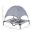 PawHut cama elevada con toldo para perros, , large indicador imagen numero 2