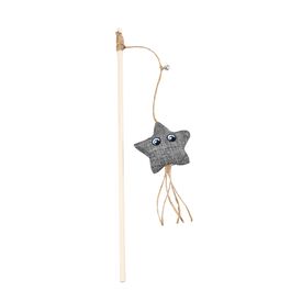 Wuapu Juguete Caña Estrella para gatos