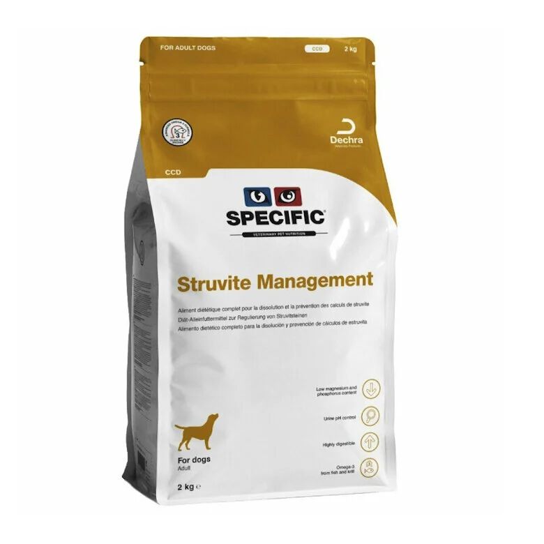Specific CCD Struvite Management pienso para perros