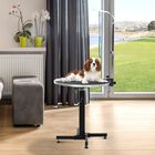 Mesa de peluquería antideslizante PawHut para mascotas color Negro, , large image number null