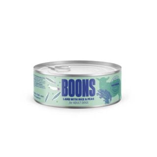 Boons Latas De Cordero Con Arroz Y Guisantes Para Perros Pack Ahorro 10×185 Gr