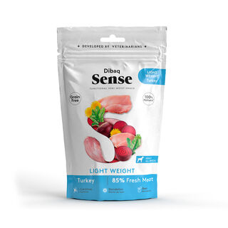 Dibaq Sense Light Weight Pavo snack para perros