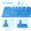 Nobleza - Alfombrilla refrescante para mascotas grandes. Auto refrigerante No tóxico. Ideal para para perros, gatos en verano. 90 * 50 cm, color azul, L, , large indicador imagen numero 13