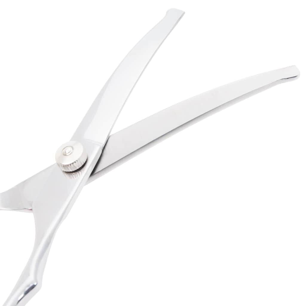 vidaXL Set de tijeras de peluquer&iacute;a canina 6 piezas acero inoxidable, , large Imagen numero 4