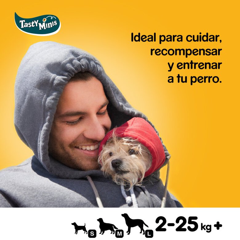 Pedigree Tasty Mini Snacks Sabor Pollo y Pato para Perros, , large image number null