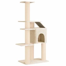 vidaXL &Aacute;rbol para gatos con postes de sisal Torre Gatos Muebles Felinos
