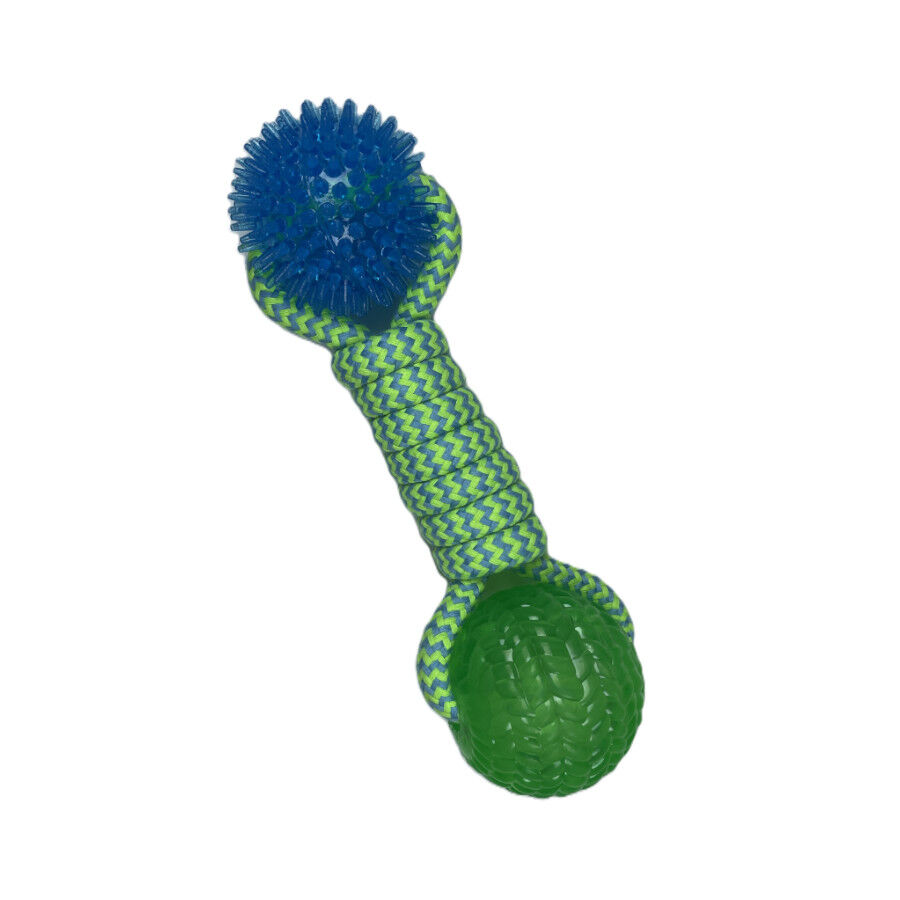 Tootoy! Mordedor de Cuerda con Pelotas de Goma para perros, , large Imagen numero 2