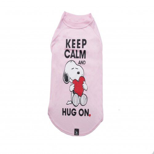 Camiseta para perros Zooz Pets Snoopy color Rosa, , large Imagen numero 1