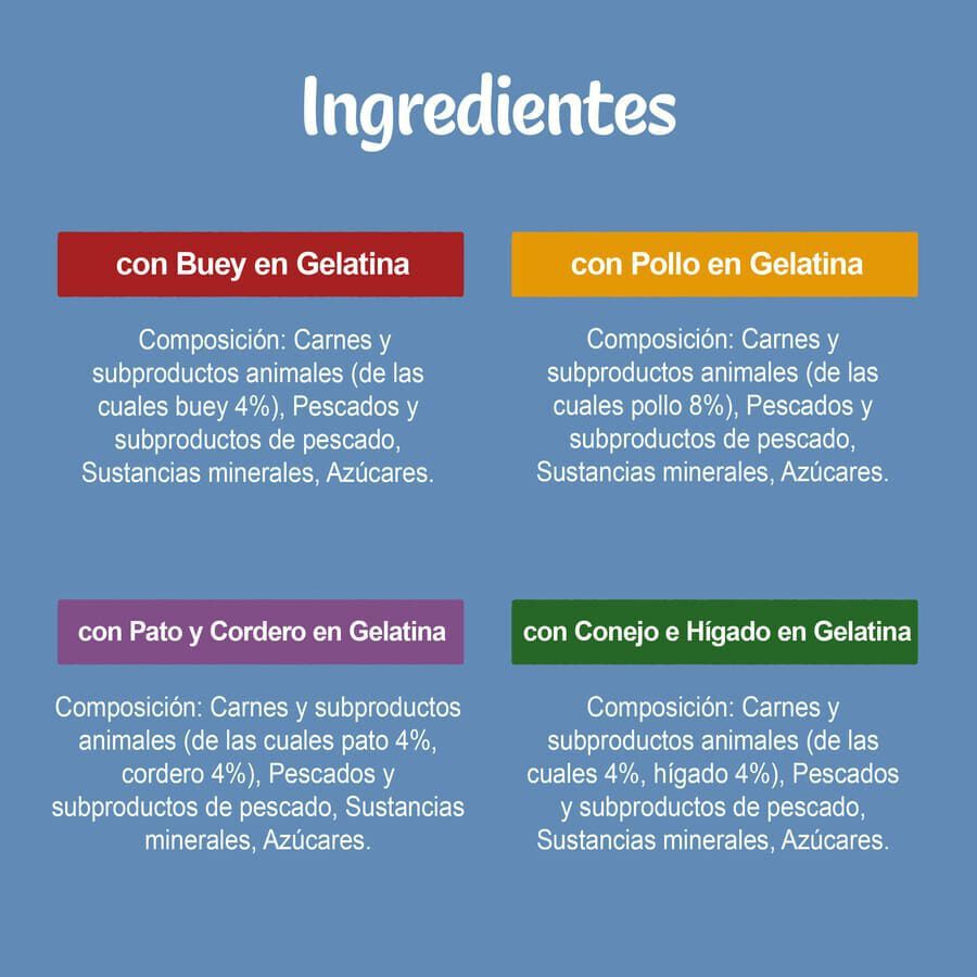 Felix Sensations Selección de Carnes sobres en gelatina - Multipack thumbnail