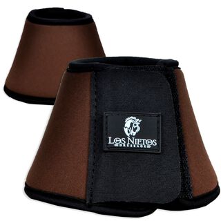 Guarnicioneria Los Nietos Campanas Softopren  Set De Un Par Color Marrón Equipamiento Para El Caballo 