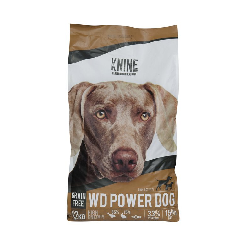 Comida para perros KNINE Power Dog, pavo/conejo, grain free 12 kg., , large image number null