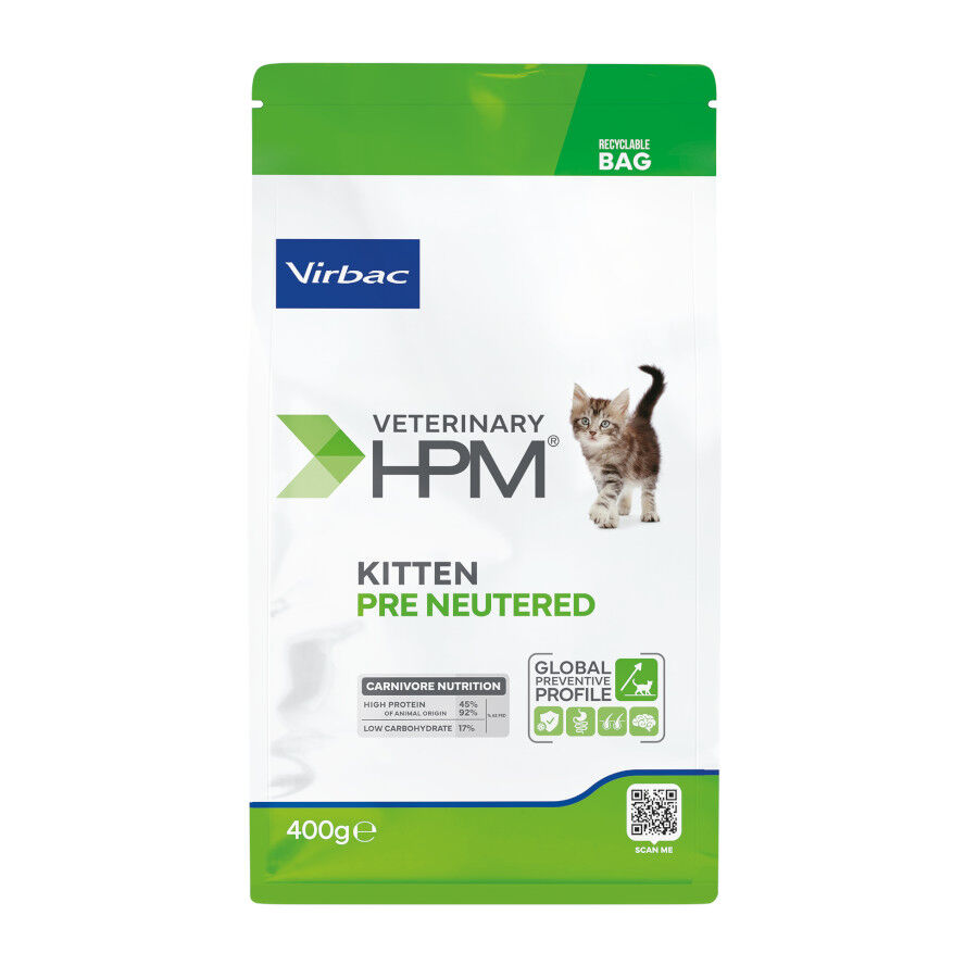 Virbac HPM Veterinary Pre Esterilizado Pienso Cerdo para gatitos