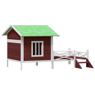 Vidaxl Perrera de Exterior para Perros