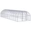 VidaXL Gallinero Exterior Con Malla de alambre plateado, , large indicador imagen numero 1